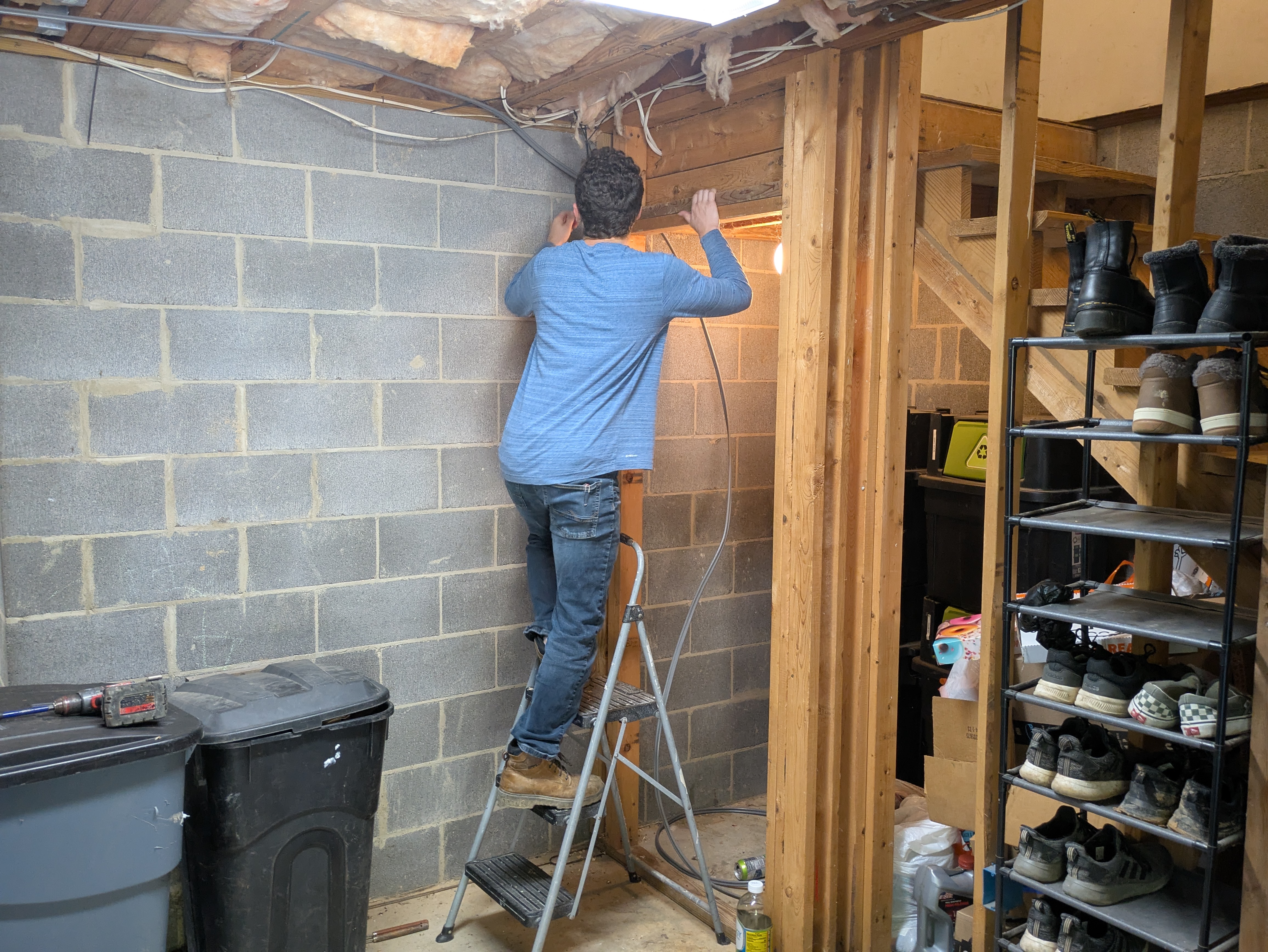 Electrical work example 8